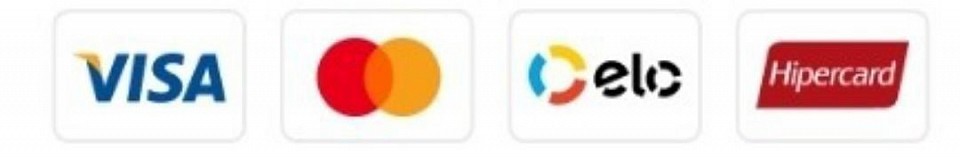 Cartões aceitos