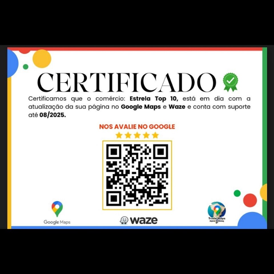 Certificado Google maps.